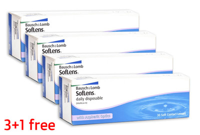 Soflens daily 3 + 1 free
