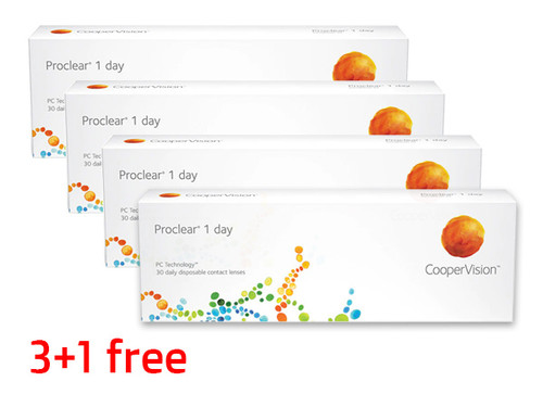 Proclear 1 day 3 + 1 free
