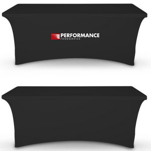 DisplaySplash 6' Stretch Table Cover | PFS DisplaySplash 6' Stretch Table Cover | PFS