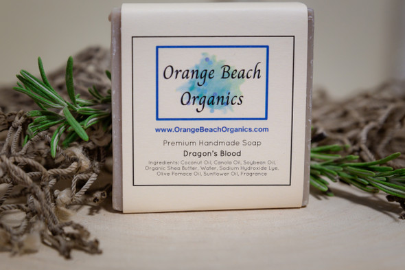 Dragons Blood Orange Beach Organics soap