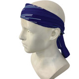 Particle Trail Full-Color Printed Tie Headband