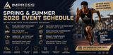 Impress Athletix Spring & Summer 2026 Event Schedule | Track Meets, Clinics & Community Events