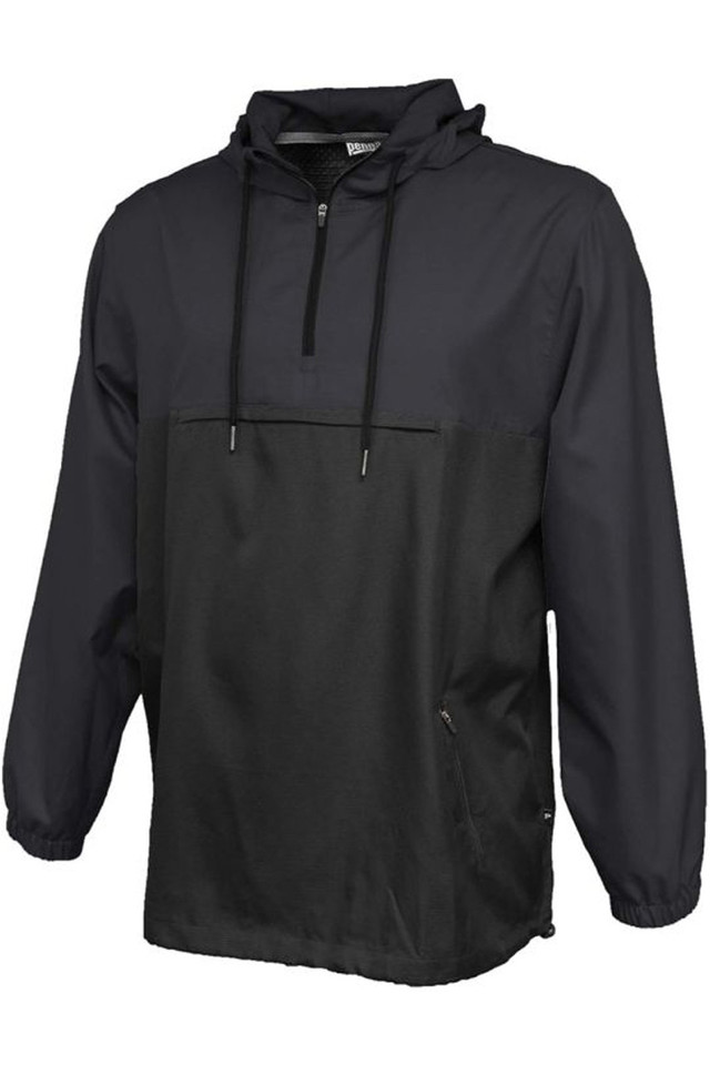 The Colorblock Anorak Pullover Front is available at Impress Athletix, LLC.