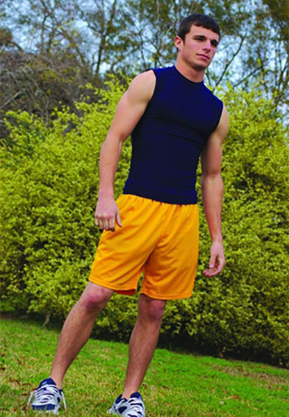 Adult Cool-Tek 7" Mesh Short available in 12 team colors at ImpressAthletix.com. Great for PE, training, and working out.