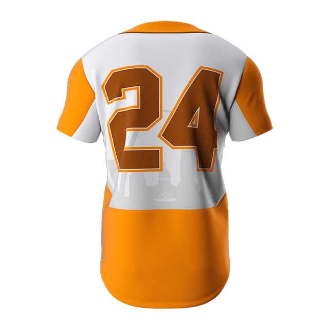 Phenom Full Button Short Sleeve Jersey - Mens