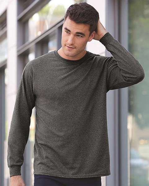 DryBlend 50/50 Long Sleeve T-Shirt. Impress Athletix carries the 8400 unisex tee. Stay cool and dry with DryBlend.