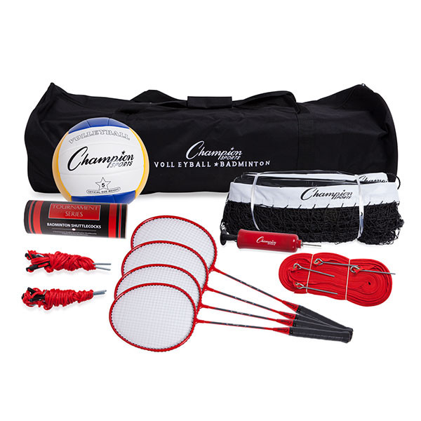 Champion Sports  Tournament Series Volleyball / Badminton Set available at ImpressAthletix.com