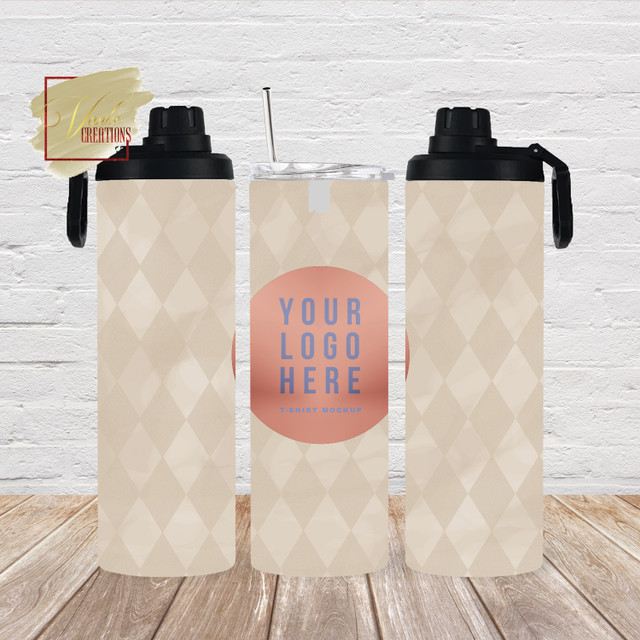 Full Color Custom Sublimation Tumbler - Your custom design included.