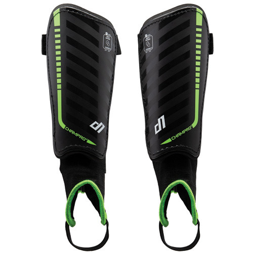 Champro D1 Integrated PE shields Economy Shin Guard for soccer available at Impressathletix.com. Meets NOCSAE and NFHS standard.