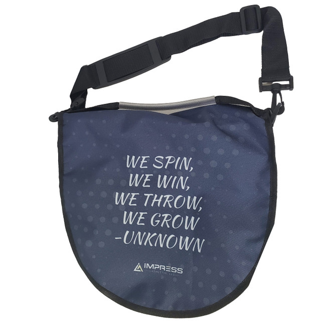 Impress Athletix Custom Sublimated Shot & Discus Carrier Available at ImpressAthletix.com