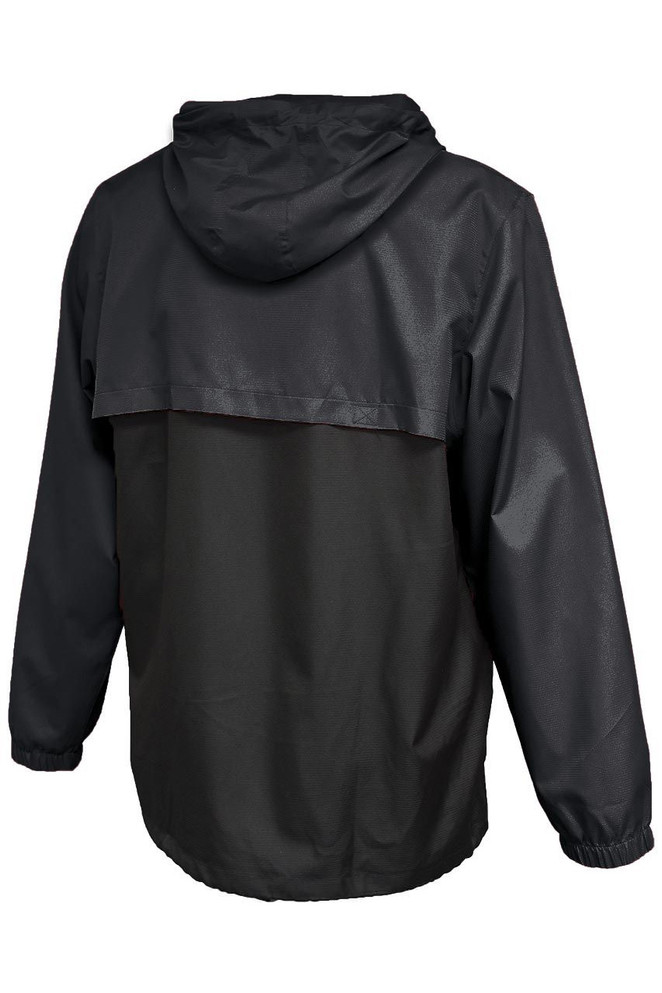 Colorblock Anorak Pullover Back View