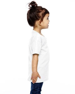 Fruit of the Loom Toddler 5 oz. HD Cotton™ T-Shirt White Side