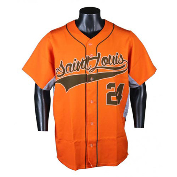 Phenom Full Button Short Sleeve Jersey - Mens