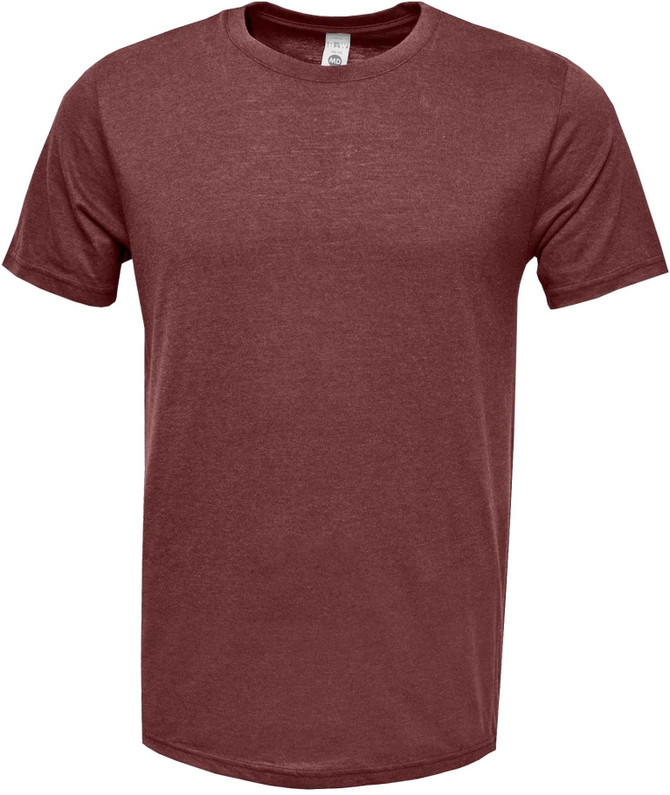ANTIC MAROON Adult Soft-Tek Blend T-Shirt