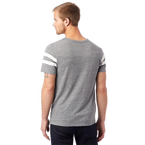 Eco-Jersey Football T-Shirt Back. Show your team pride with a personalized spirit jersey football t-Shirt at Impress Athletix.