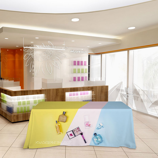 Dye-sublimated Standard Tablecloth