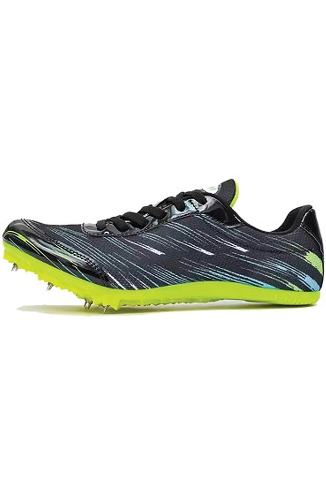 Abstract Unisex Track and Field Sprint Spikes are available in sizes 4, 5, 5.5, 6.5, 7, 7.5, 8, 8.5, and 9 at ImpressAthletix.com.