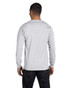 Adult 5.5 oz., 50/50 Long-Sleeve T-Shirt by Gildan. The G840 performance tee is available in 15 colors at ImpressAthletix.com.
