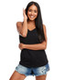 Ladies' Ideal Racerback Tank by Next Level. The N1533 ring-spun and poly blend is available in 25 colors at ImpressAthletix.com.