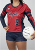 Use Champro uniform builder to design custom women's volleyball uniforms on ImpressAthletix.com