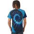 Dyenomite Deep Sea Multi-Color Spiral Tie-Dyed T-Shirt