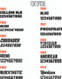 Stock Font Options