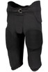 Contact us to order black Russell White Integrated 7-Piece Pad Football Pant