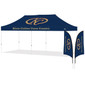 10' x 20' Aluminum Frame Pop Up Tent with Full Color 600D Canopy available at ImpressAthletix.com