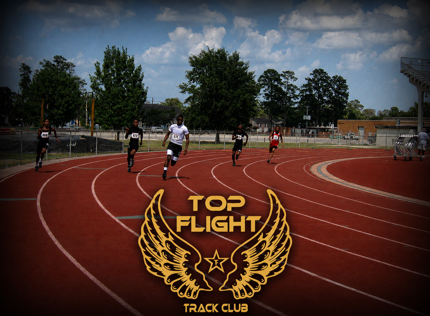 Top Flight Track Club track meet