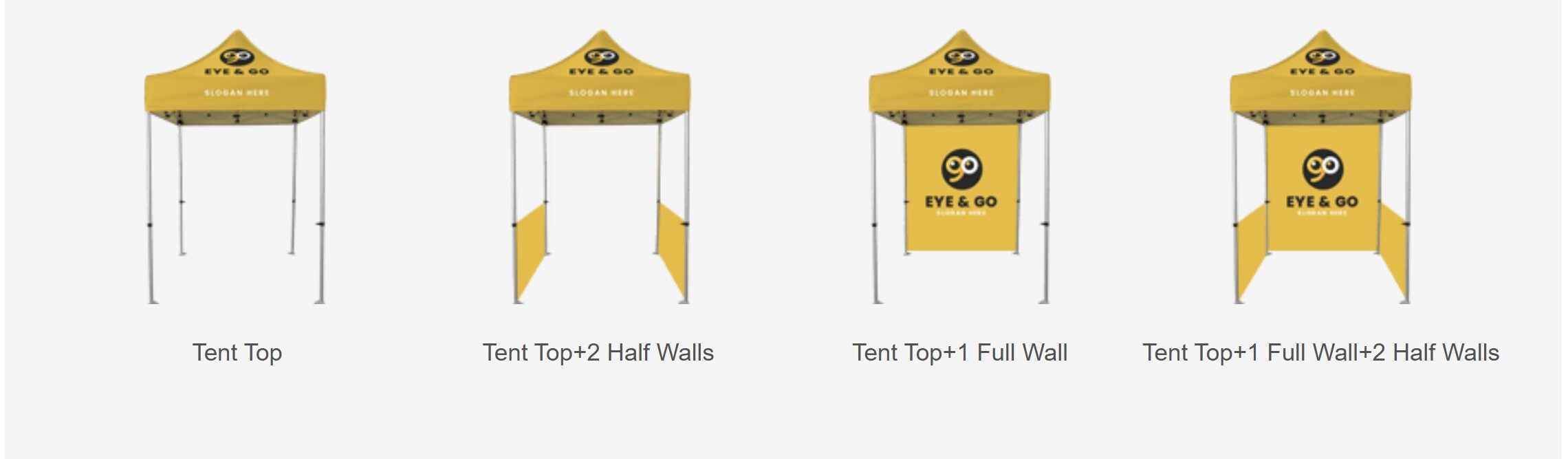 Pop-Up Tent Packages