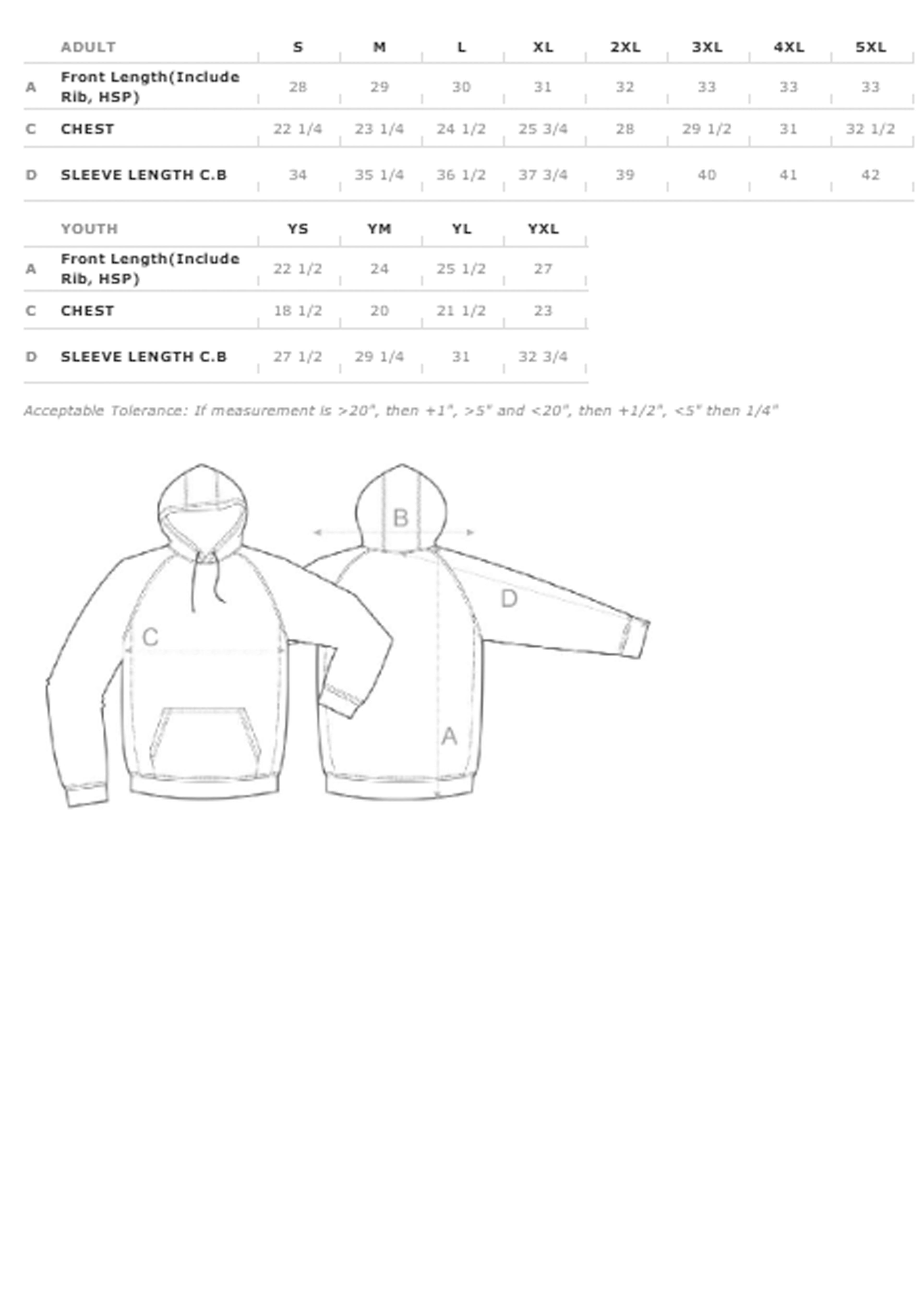 Size Guide