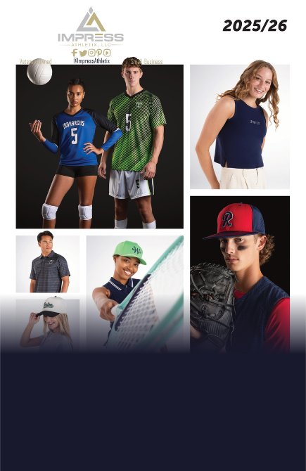Browse the Momentec Brands 2025-2026 Catalog for custom apparel, team uniforms, headwear, lifestyle clothing, and promotional products available through Impress Athletix.