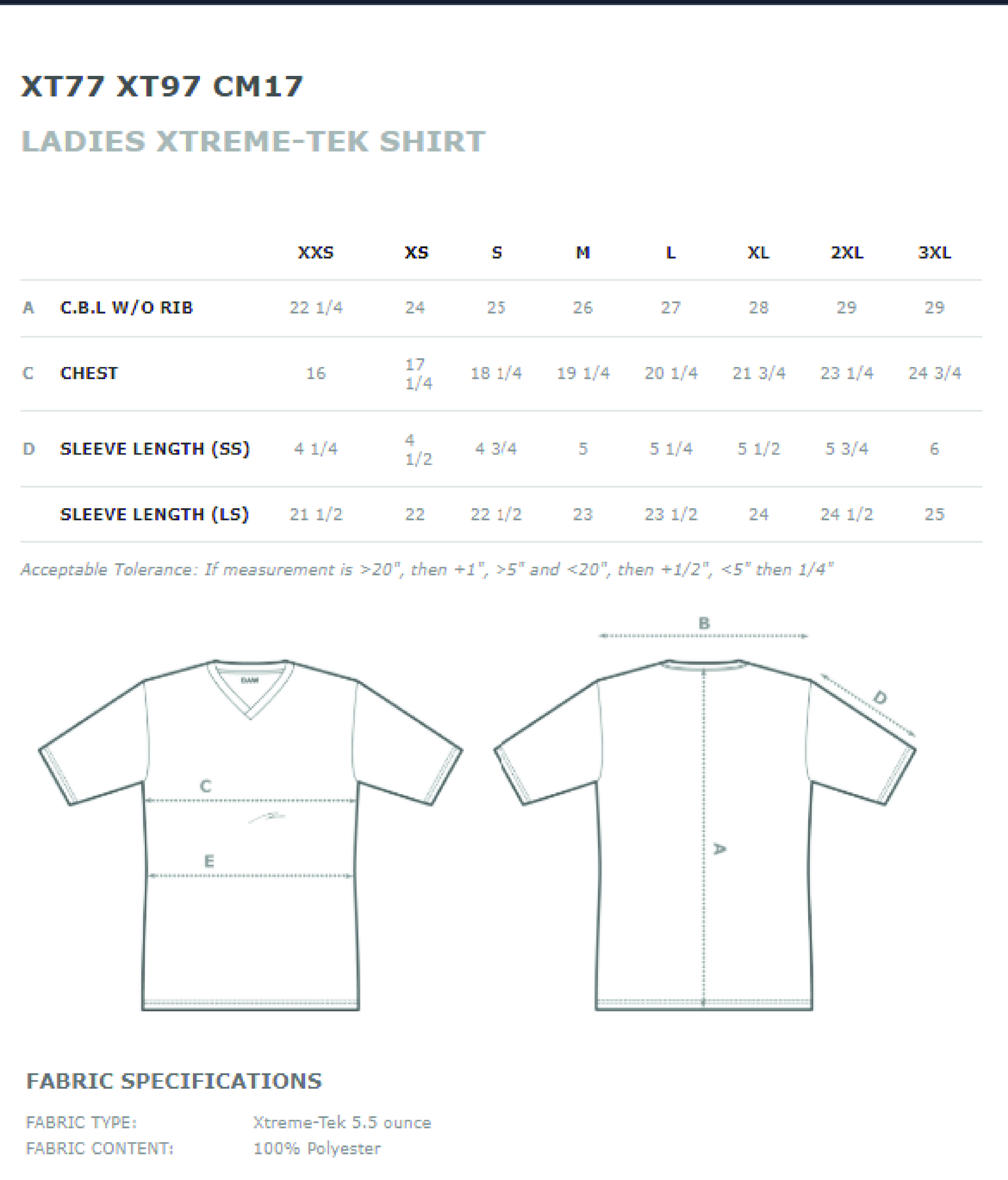 Size Guide