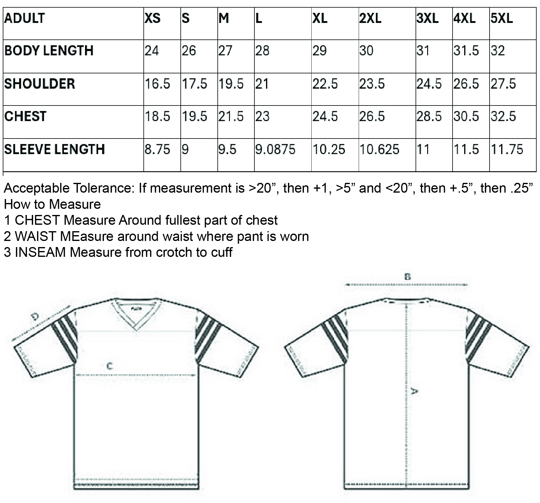 Size Guide