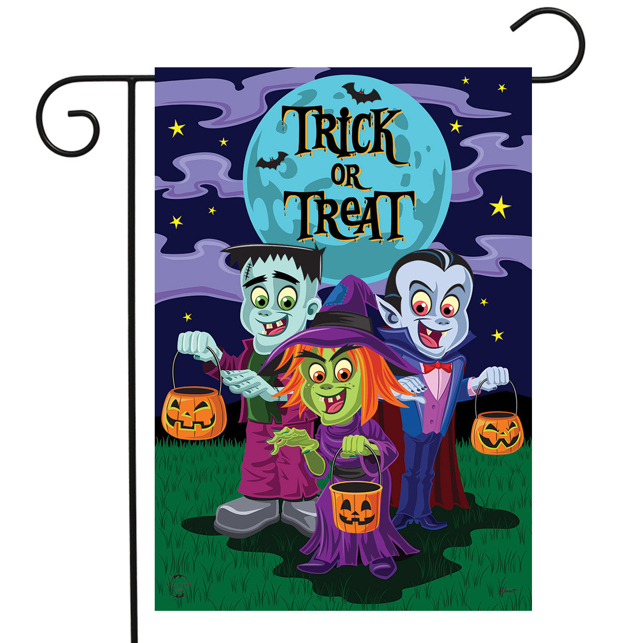 Halloween Garden Flags - Discount Decorative Flags