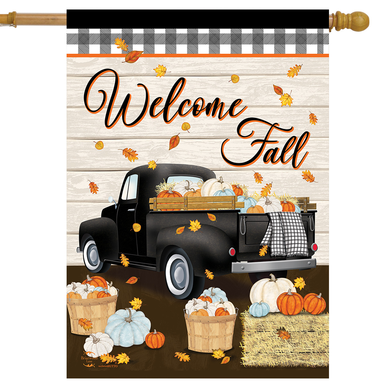 Bandiera "Buon Natale" Briarwood Lane - 28x40 Pollici, Per - Foto miniatura 13