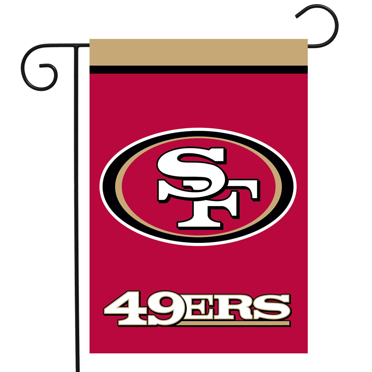 San Francisco 49ers NFL Licensed Garden Flag