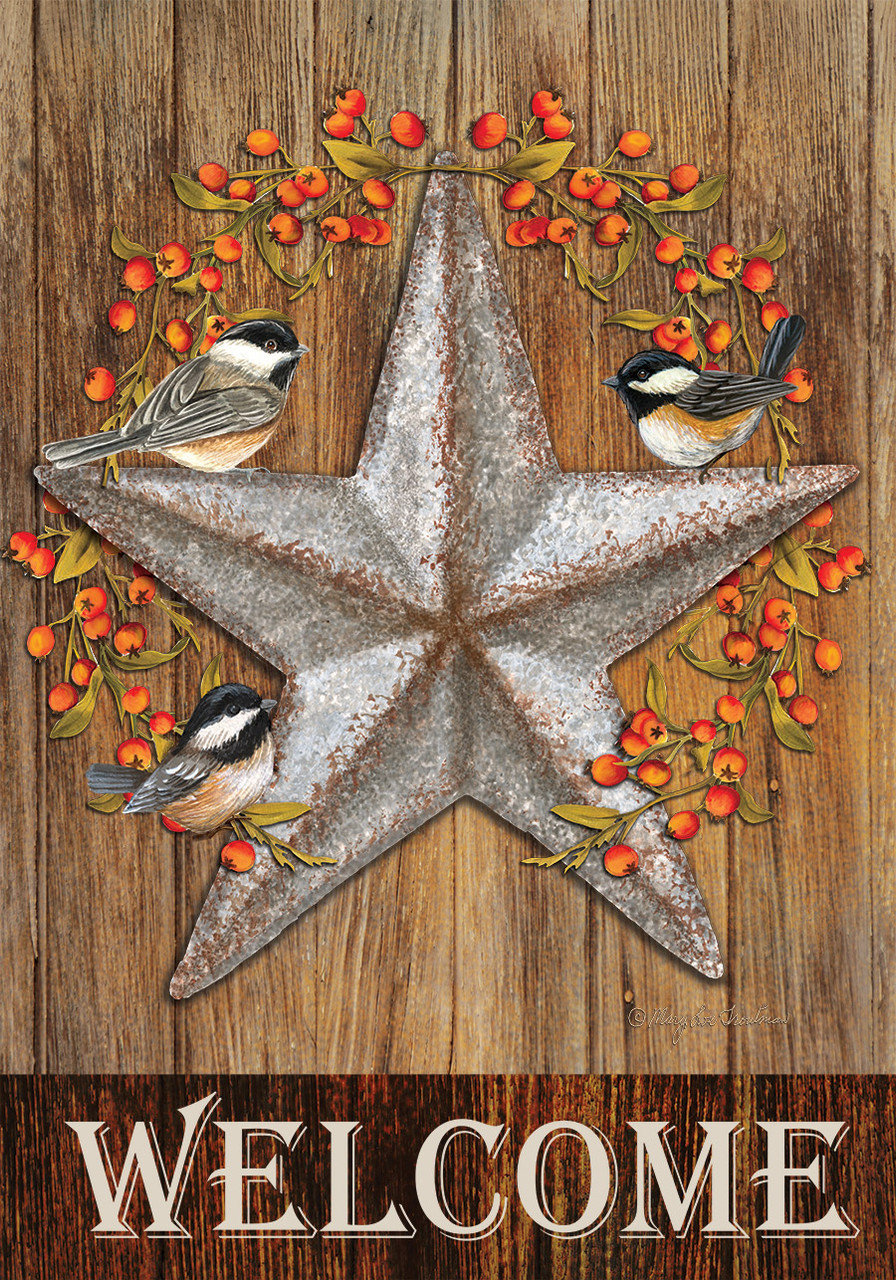 Briarwood Lane Garten-Flagge – Vögel Motiv – 101,6 X 71,1 Cm – Wetterfest, Doppelseitig