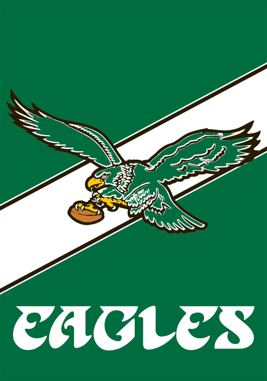 Philadelphia Eagles Retro NFL Licensed Garden Flag 
