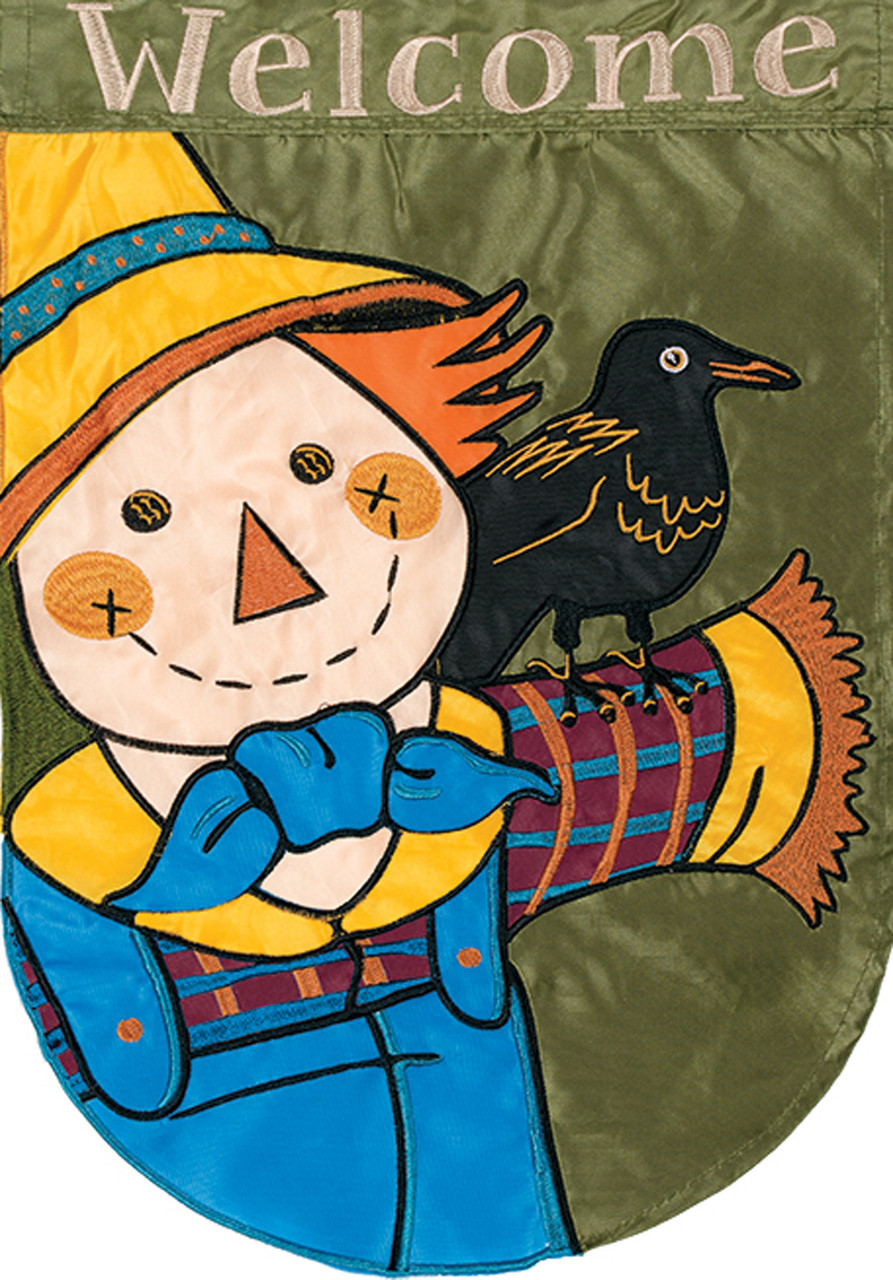 Toland Home Garden Dekofahne 'Scarecrow Buddies' – 28 X 40 Zoll, Wetterfest, Für Haus & Garten