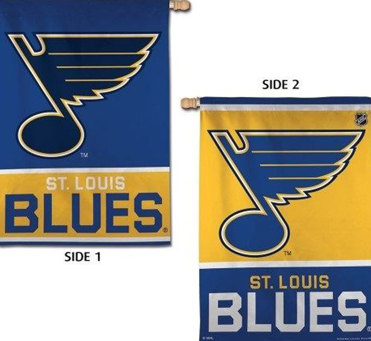 Briarwood Lane St. Louis Blues House Flag NHL Licensed 28 x 40