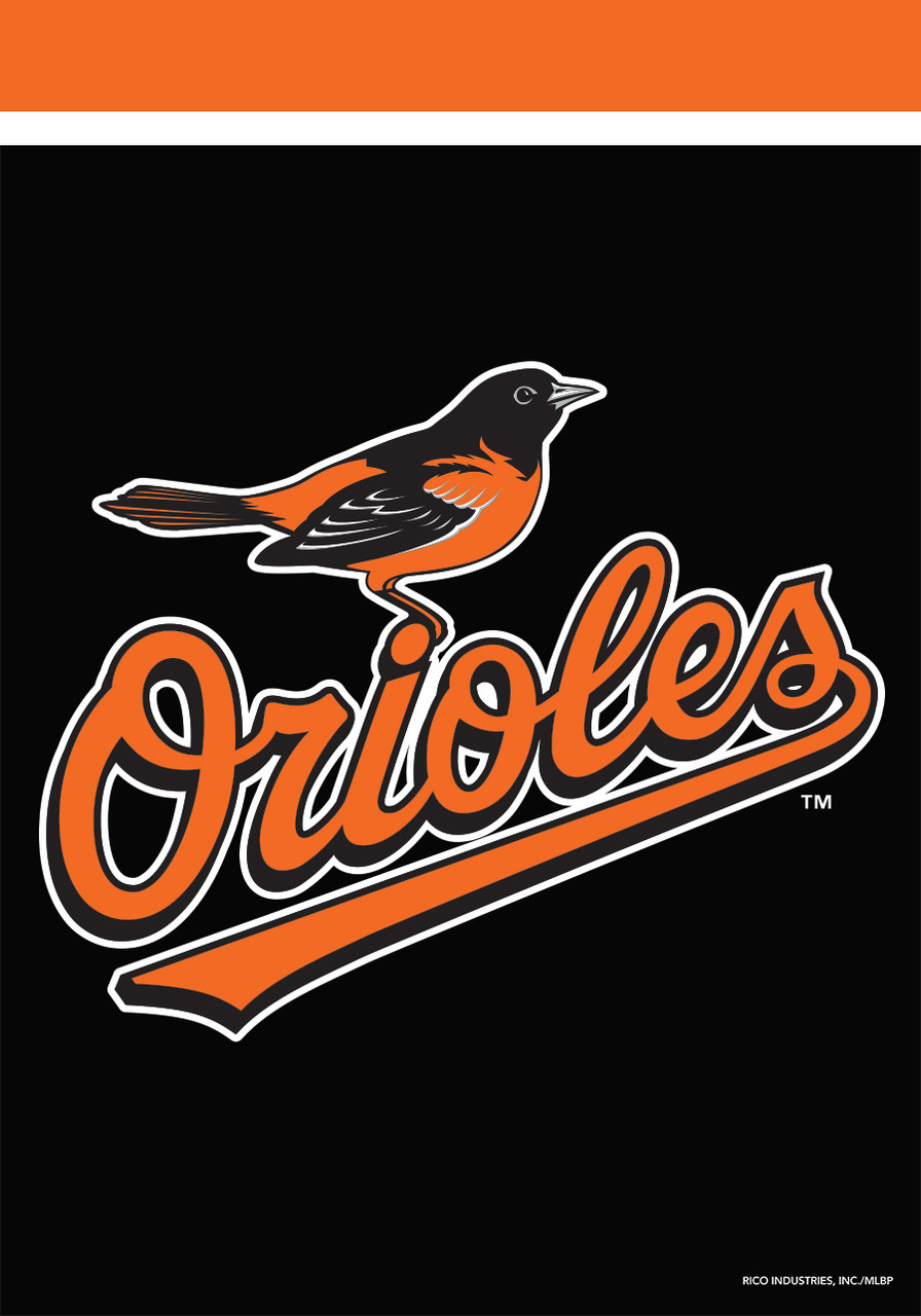 27x37 Baltimore Orioles House Flag | Flags A' Flying