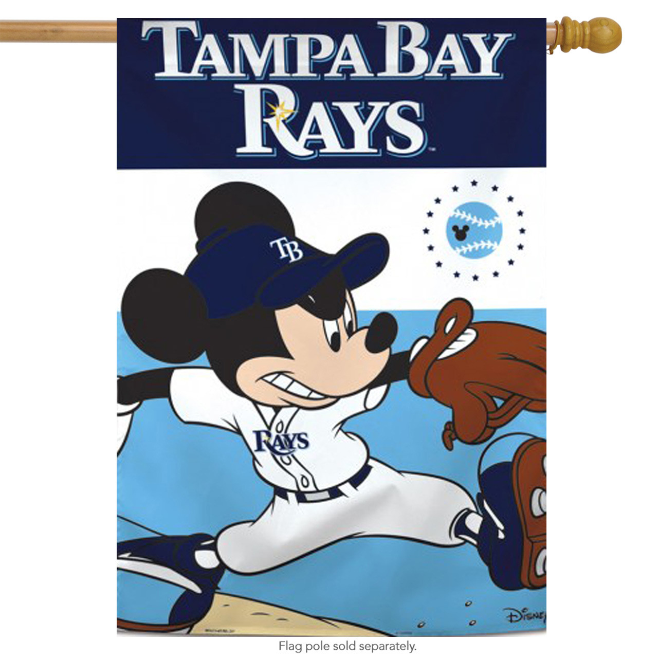 Mickey Mouse x Tampa Bay Rays Baseball Jersey - Scesy