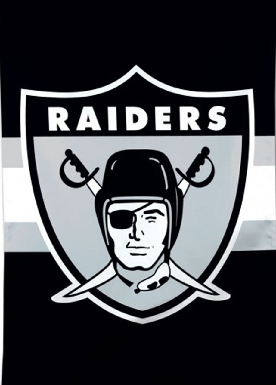 Las Vegas Raiders Flag 28x40 House 1-Sided CO - Sports Fan Shop