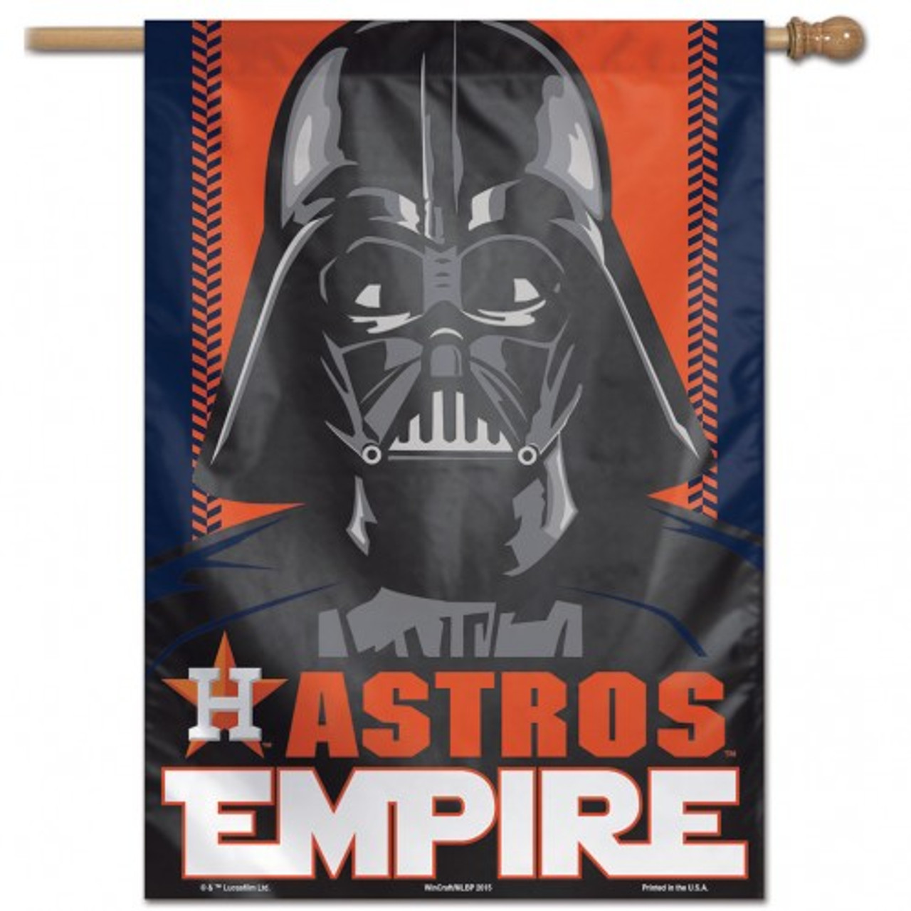  Houston Astros Retro Vintage Grommet Flag : Sports