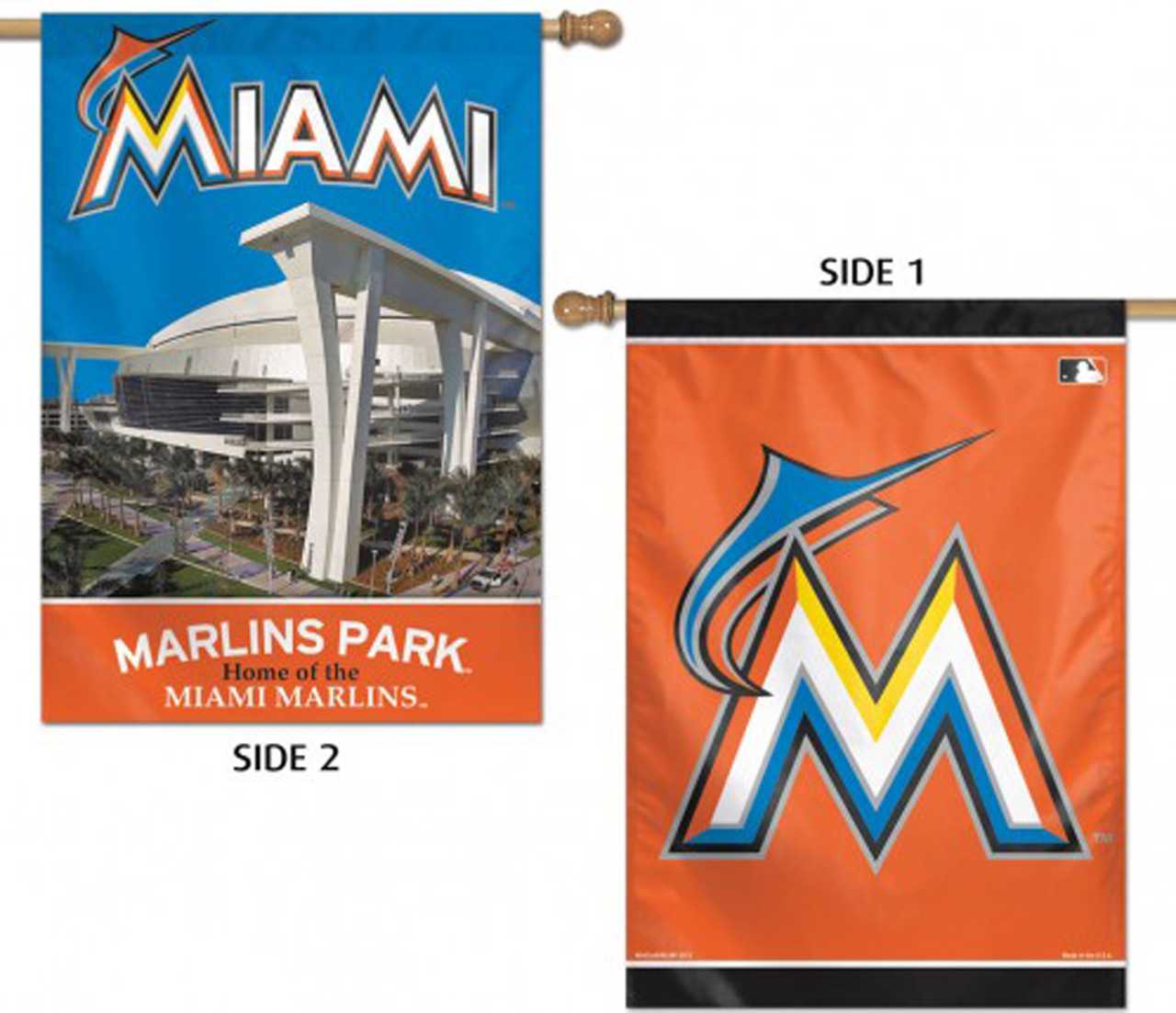 Miami Marlins Flag - MLB Flags