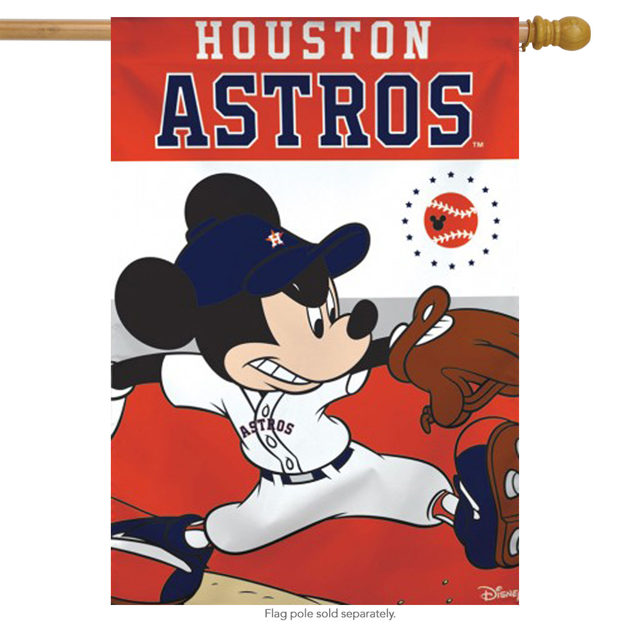 Houston Astros MLB Baseball Disney Mickey Mouse Club Design 44 -   Denmark