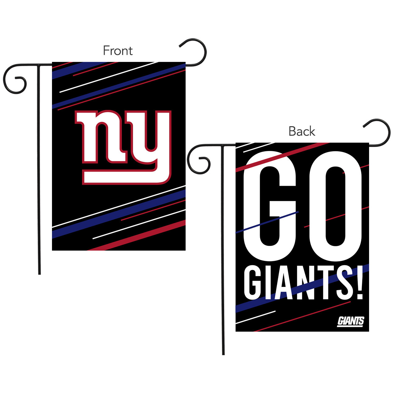  New York Giants Welcome Home Decorative Garden Flag Double  Sided Banner : Sports & Outdoors
