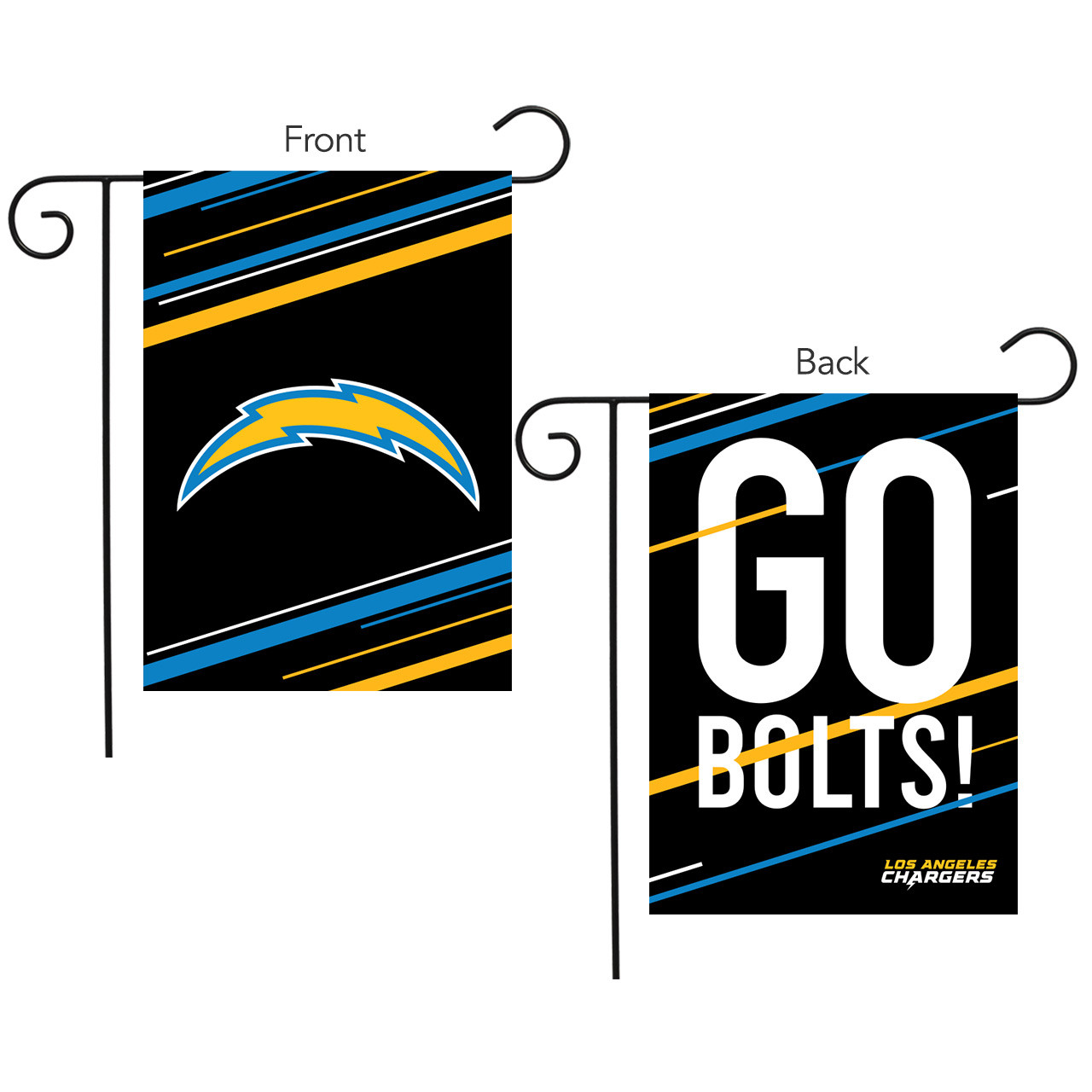 Los Angeles Chargers Slogan NFL Licensed Garden Flag