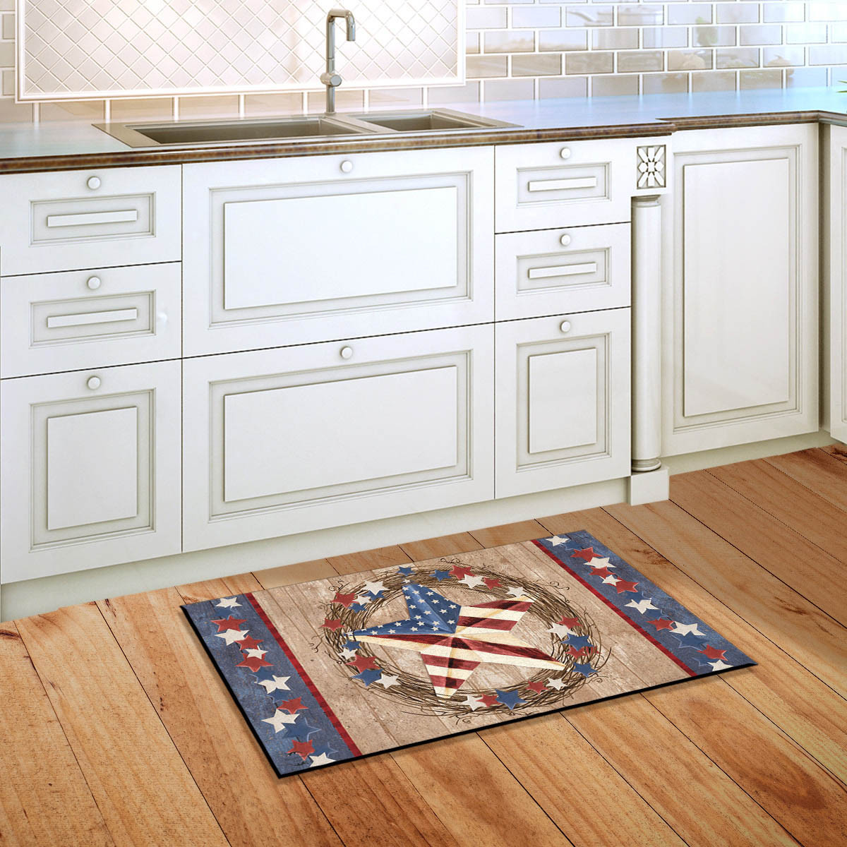 Copertura Per Cassetta Postale Americana Barnstar Patriotic – Oversize, In Vinile, Nuova